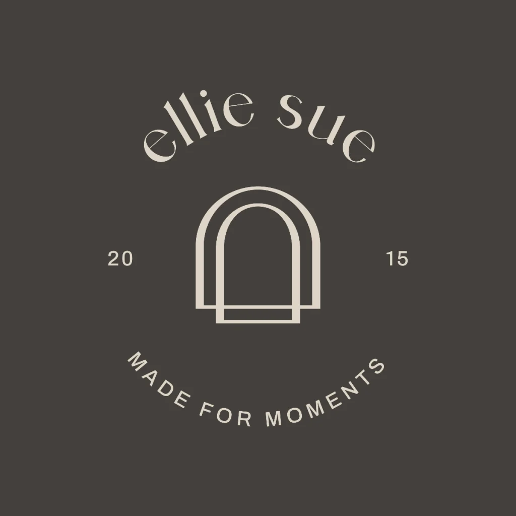 Ellie Sue Emblem Birch On Black Ink