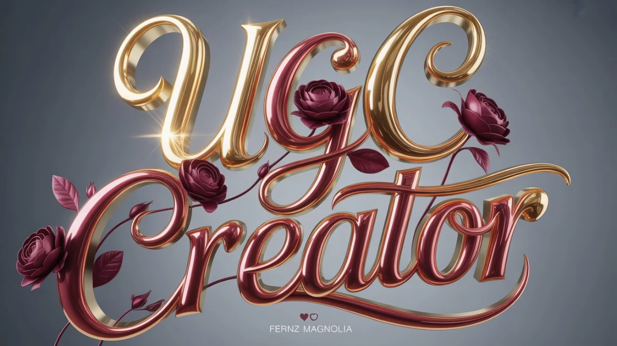 A Stunning 3d Rendered Text Ugc Creator  EYBdRvfqRYq6nbjFNjBXgQ LlH XfCvSdaYjNzXhQiW9A