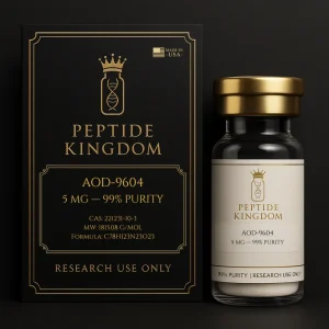 Aod 9604 Research Peptide 5mg Vial 99 Purity Lab Tested